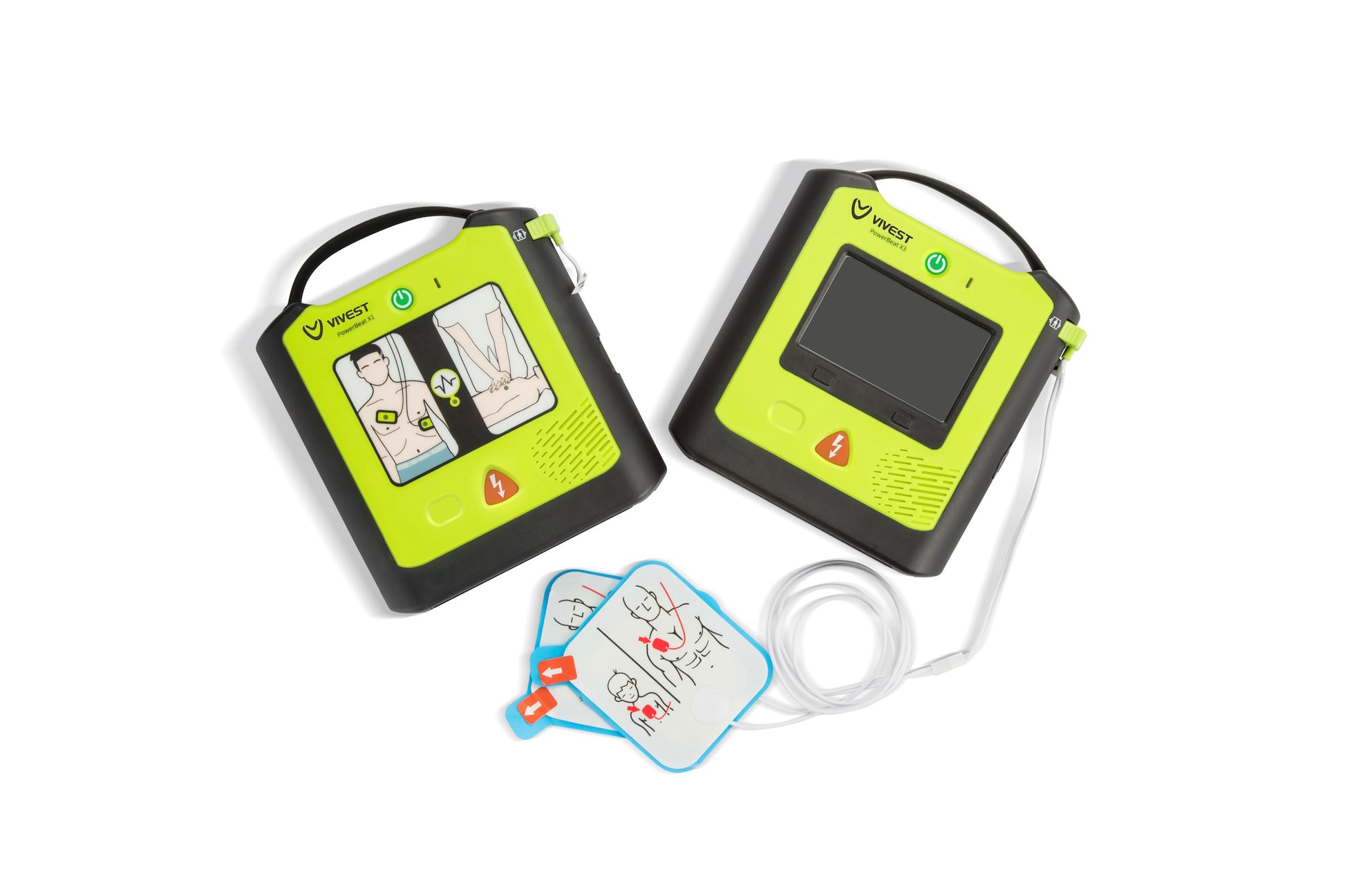 De ViVest PowerBeat X1 AED van Fivaro