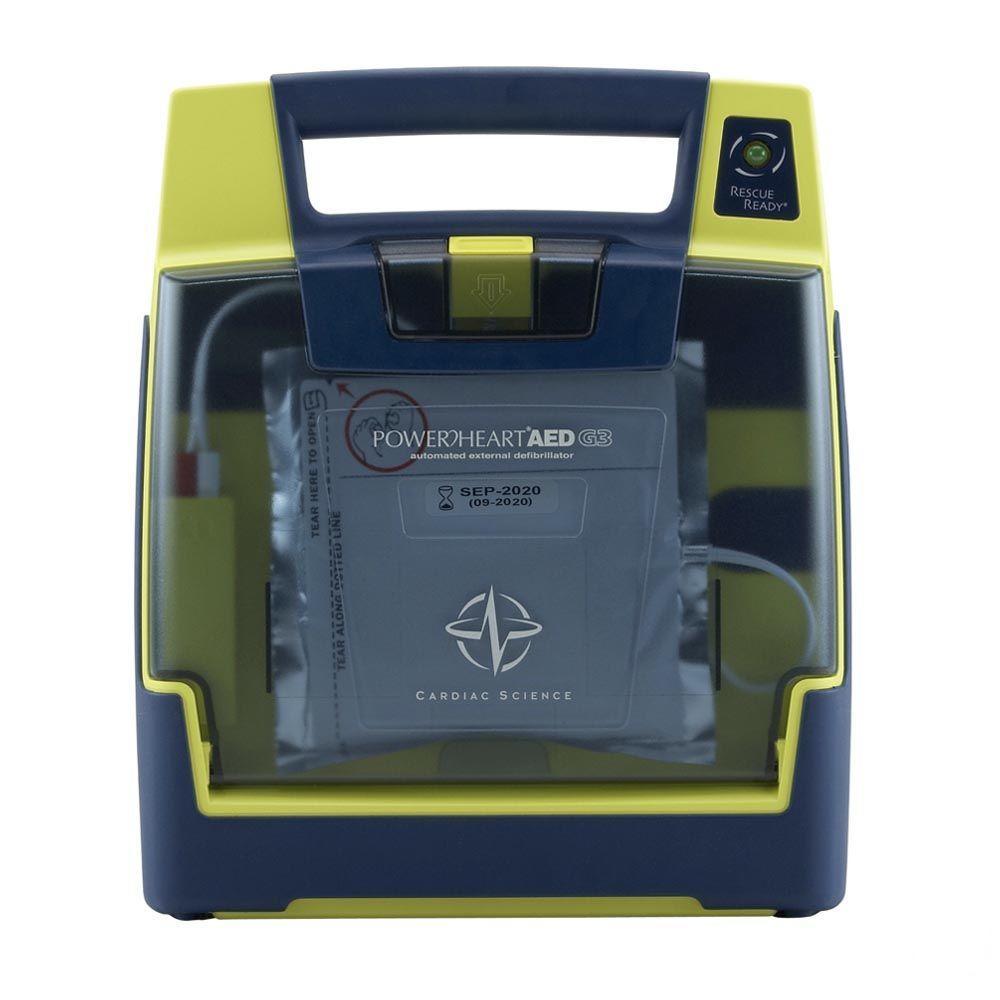 Overzicht van de Cardiac Science G3 AED