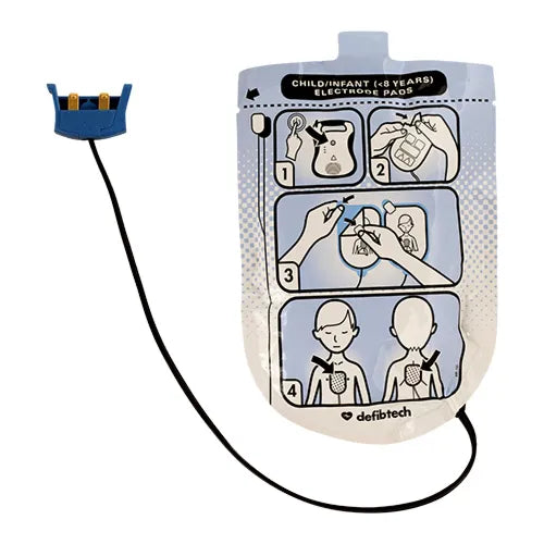 De Defibtech Lifeline AED Kinderelektroden van Fivaro